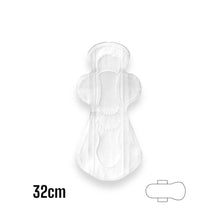 Load image into Gallery viewer, A02 Night use soft cotton sanitary napkins 10 pieces (32cm) Delivery from mid to late July